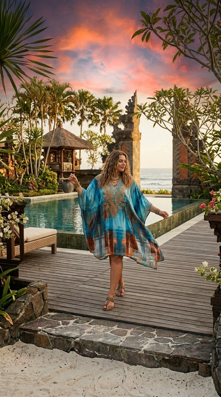 Oversized Kaftan that can fit upto size 64" bust
