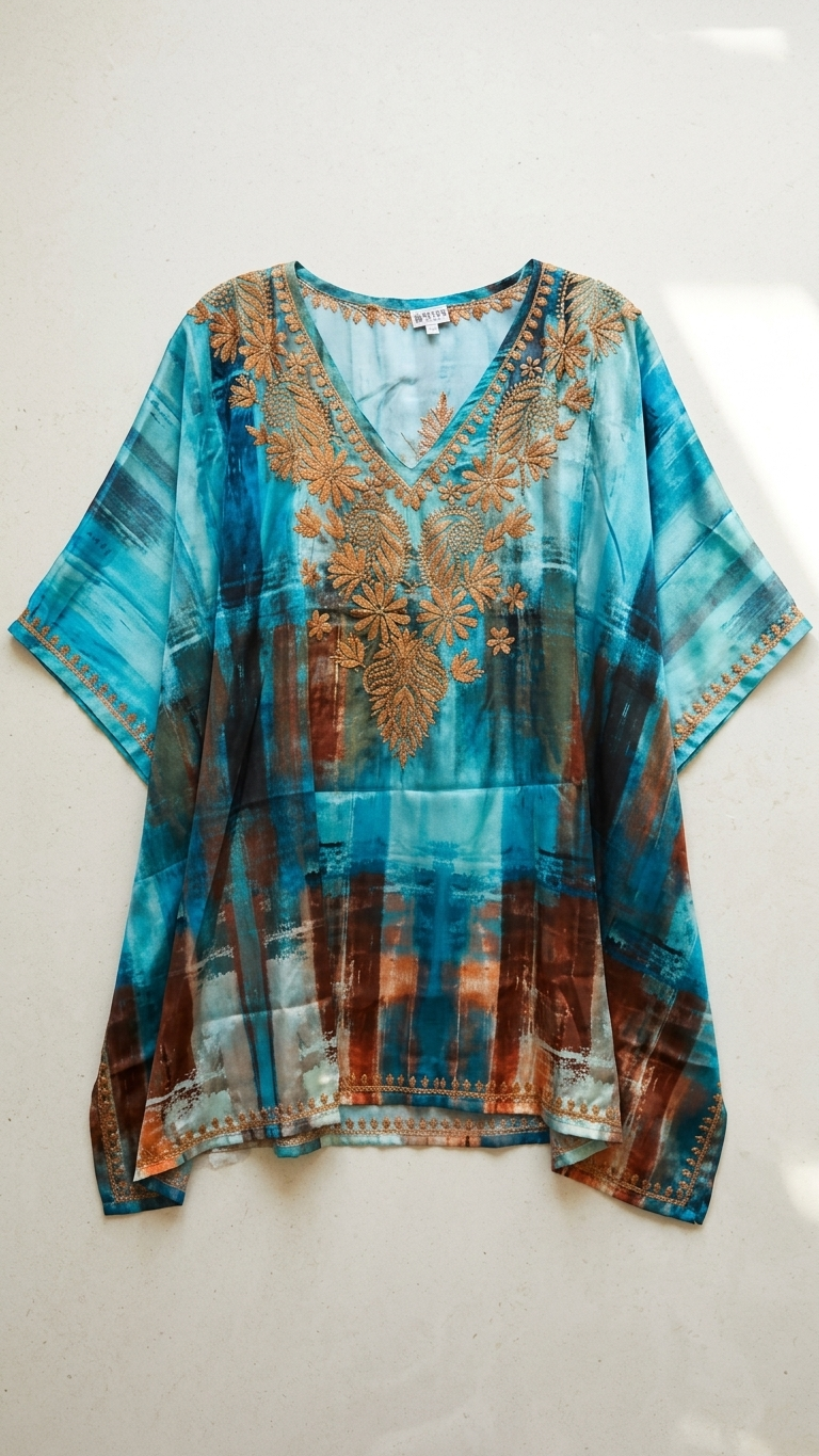 Oversized Kaftan that can fit upto size 64" bust